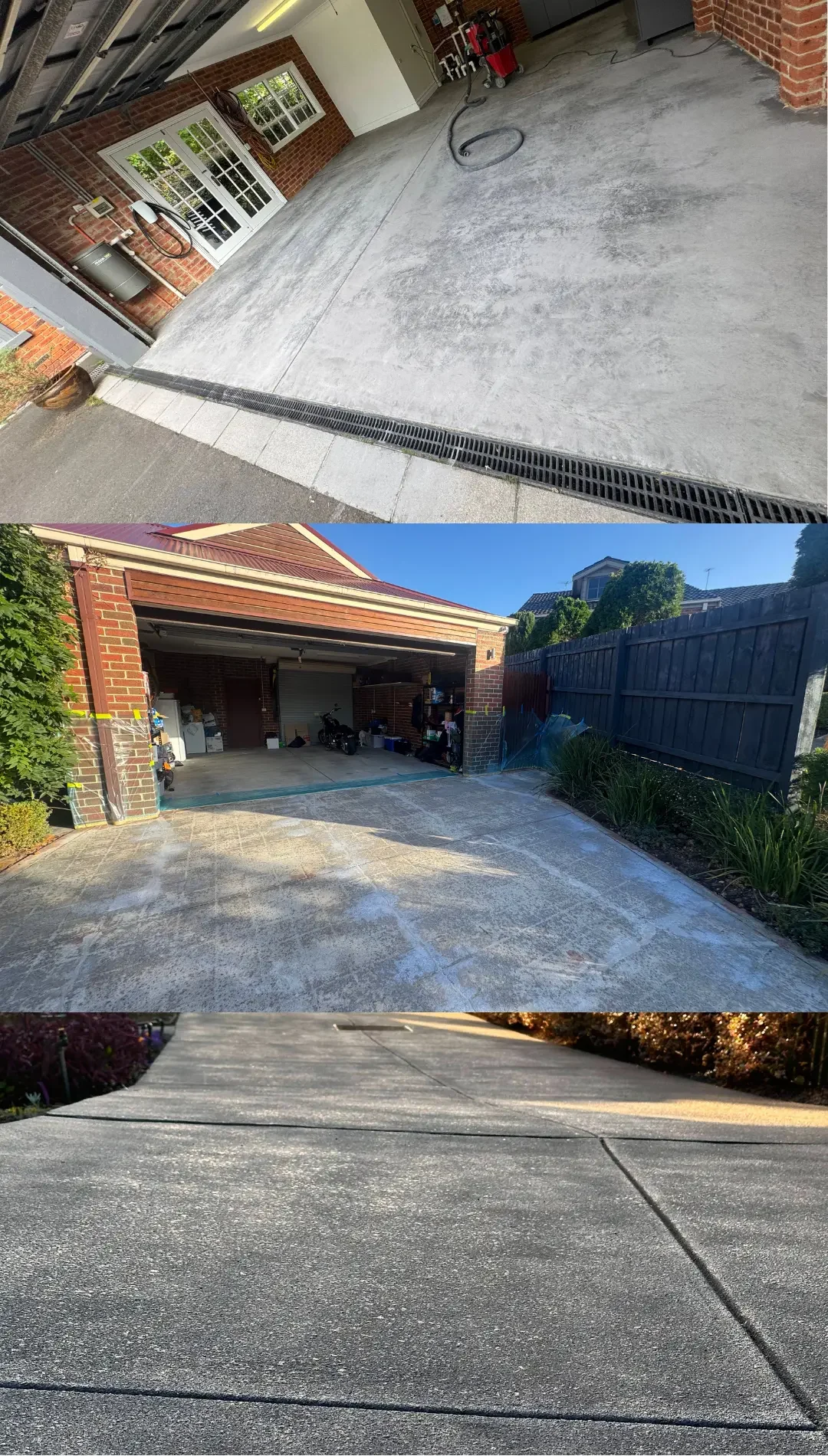 Epoxy Flooring 1 concrete driveway before resurfacing highendconcreteresurfacing e1747872062607