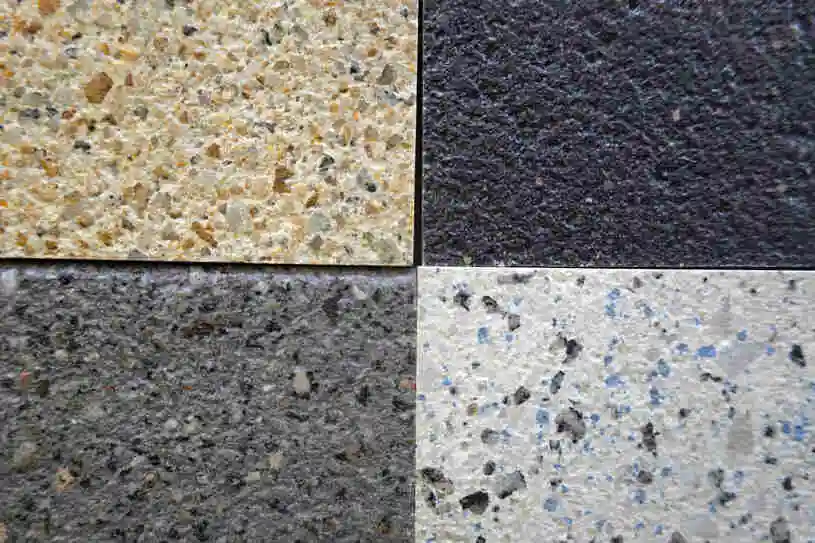 Epoxy quartz flooring in a Melbourne warehouse with a textured, slip-resistant, and durable finish