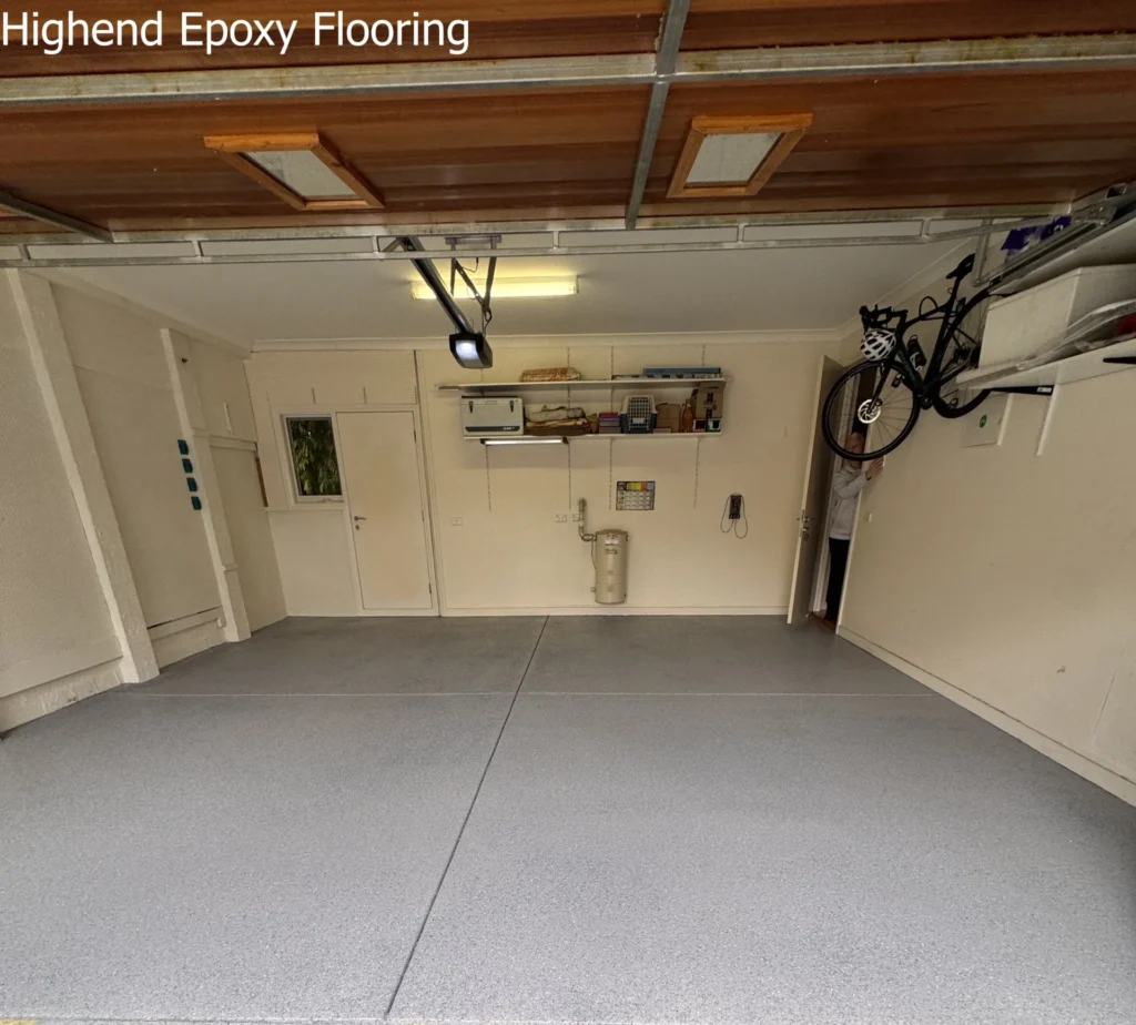 Residential Epoxy Garage Transformation Taylors Lakes